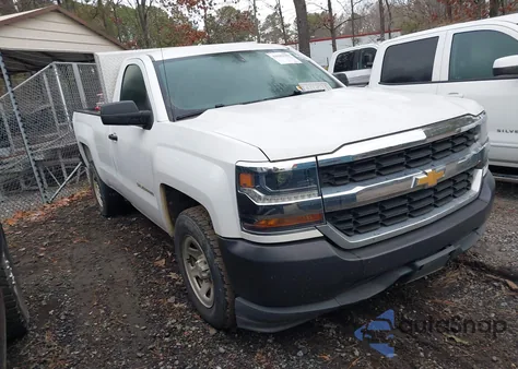 2018 Chevrolet Silverado 1500 Wt из США, поврежденный, VIN 1GCNCNEH6JZ380872
